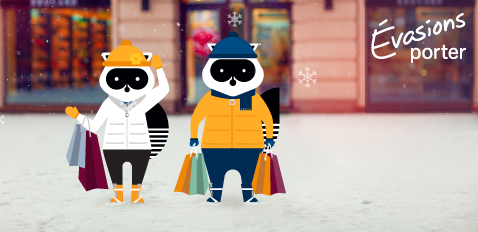 Escapades vers les joies de l’hiver.