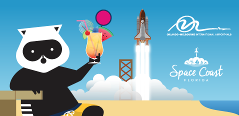 Cheers to non-stop flights to Orlando-Melbourne, FL!